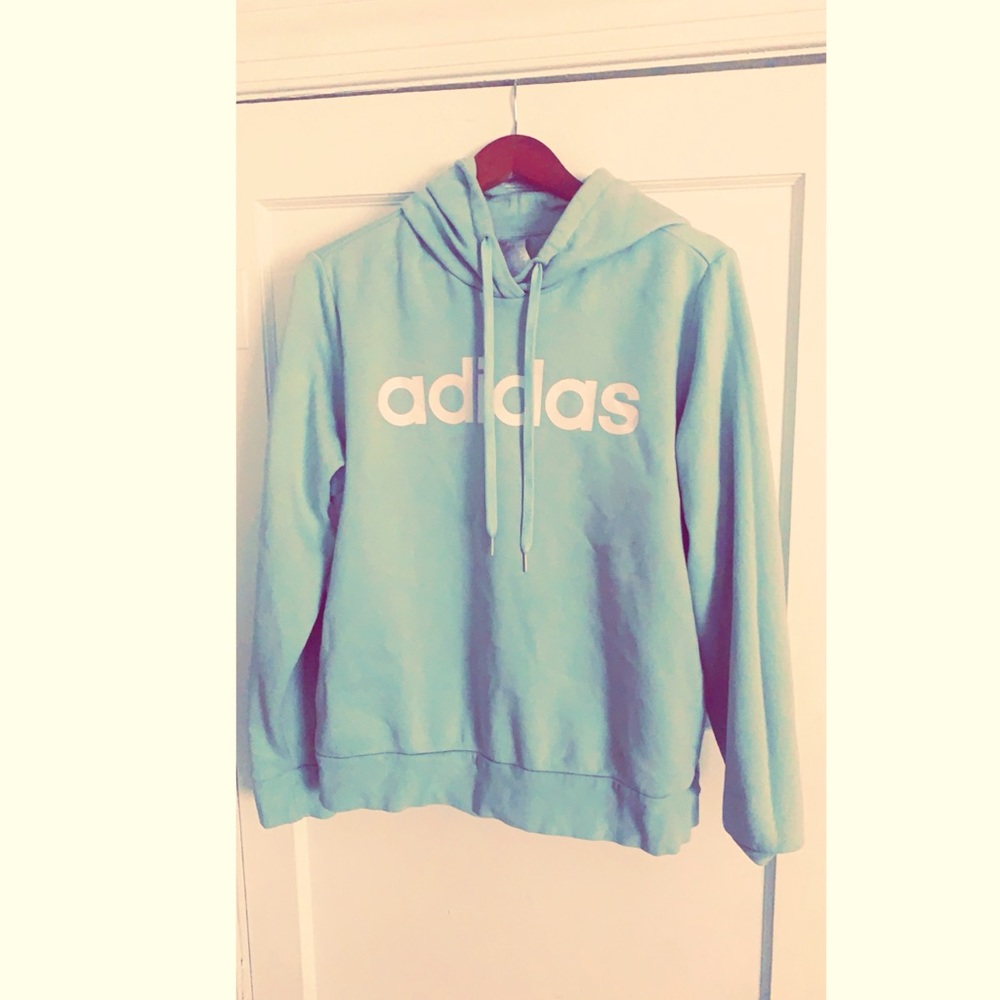 Adidas 2xl Mint Green Hoodie